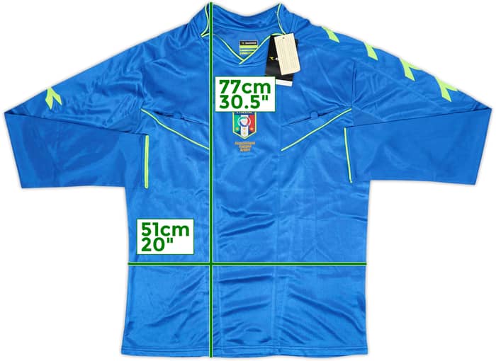2013-14 Italy Diadora Referee L/S Shirt (M)