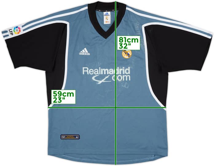 2001 Real Madrid Third Shirt - 4/10 - (L)