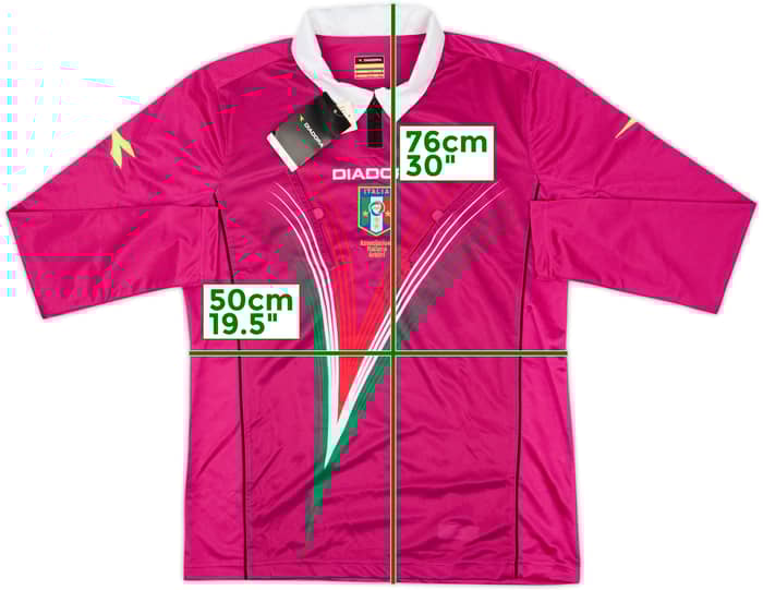 2012-13 Italy Diadora Referee L/S Shirt (M)