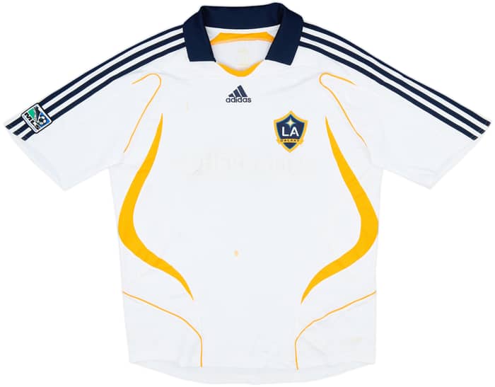 2007-08 LA Galaxy Home Shirt Beckham #23 - 4/10 - (L)