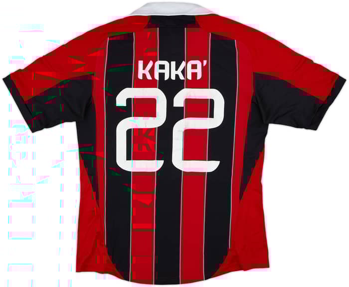 2012-13 AC Milan Home Shirt Kaka #22 - 5/10 - (M)