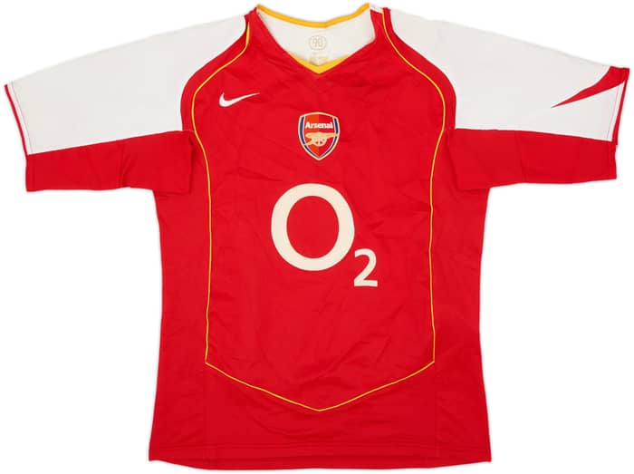 2004-05 Arsenal Home Shirt Vieira #4 - 6/10 - (M)