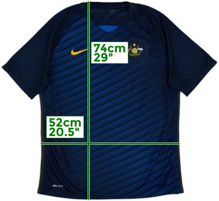 2016-17 Australia Away Shirt - 8/10 - (L)