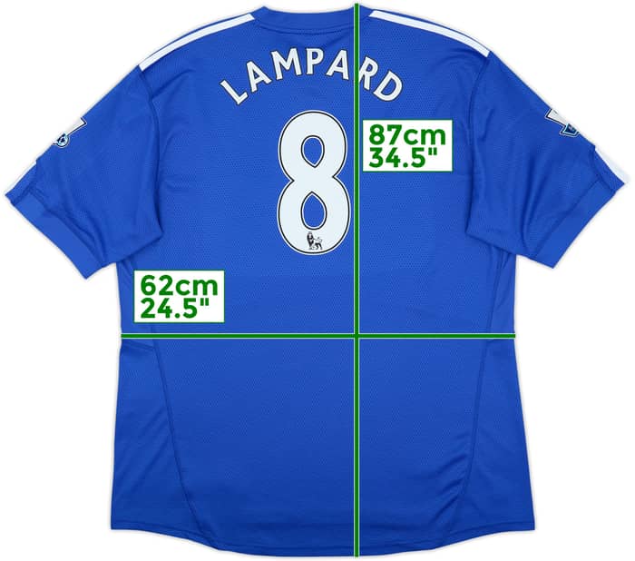 2009-10 Chelsea Home Shirt Lampard #8 - 8/10 - (3XL)