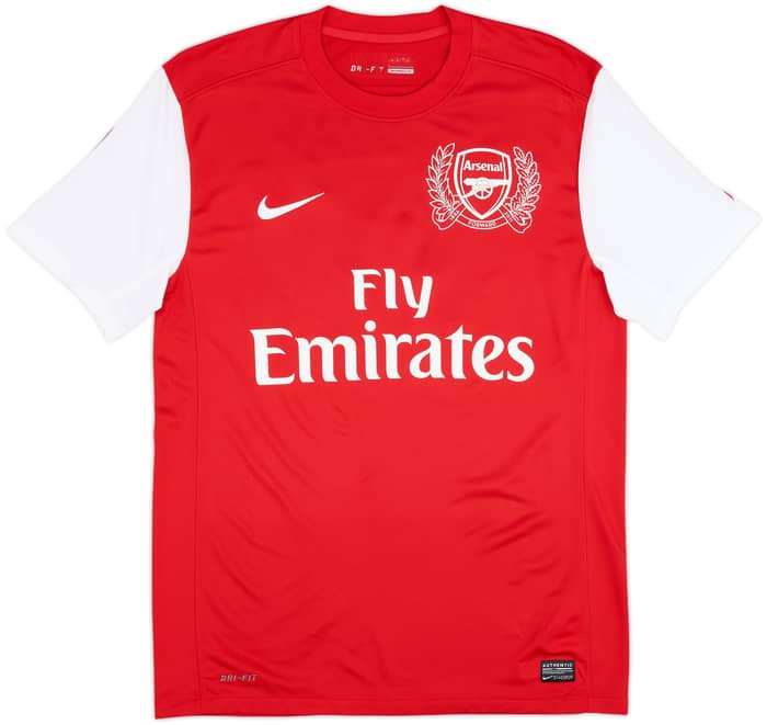 2011-12 Arsenal Home Shirt Fabregas #4 - 7/10 - (M)