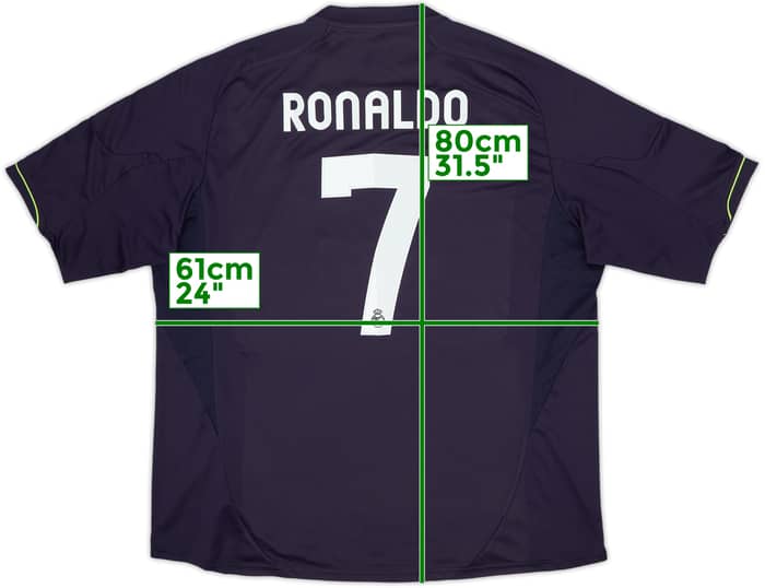 2012-13 Real Madrid Away Shirt Ronaldo #7 - 5/10 - (XXL)