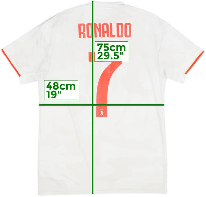 2019-20 Juventus Away Shirt Ronaldo #7 - 6/10 - (M)