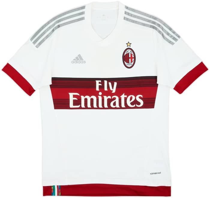2015-16 AC Milan Away Shirt - 5/10 - (S)