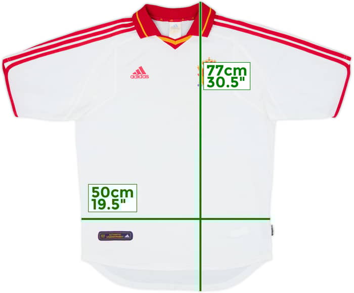 Camiseta de la tercera equipación de España 1999-02 - 6/10 - (M)