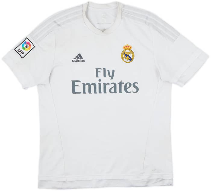 2015-16 Real Madrid Home Shirt - 5/10 - (L)