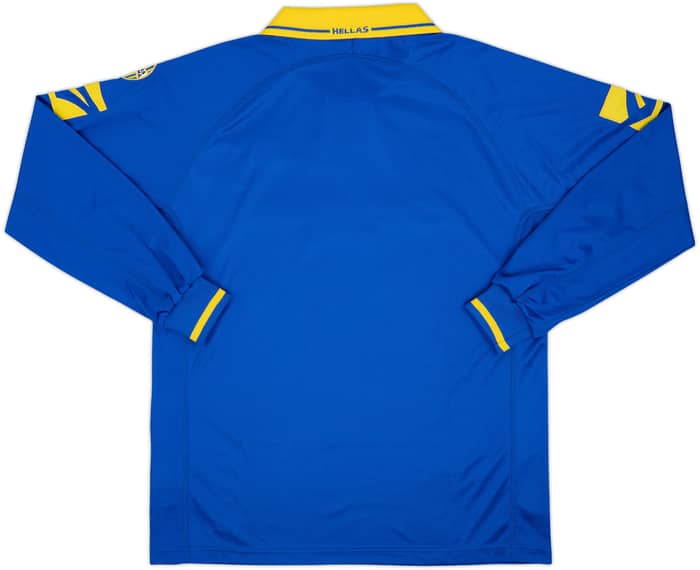 2003-04 Hellas Verona Home L/S Shirt - 9/10 - (L)