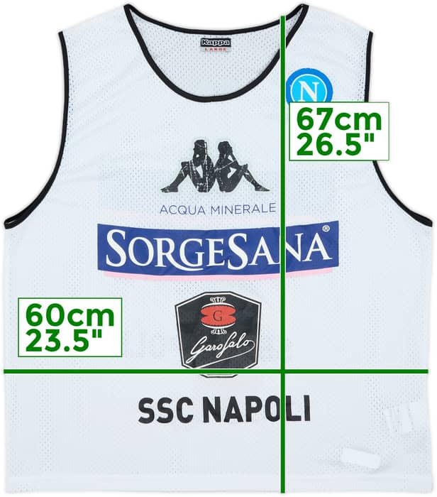 2015-16 Napoli Kappa Training Bib - 7/10 - (L)