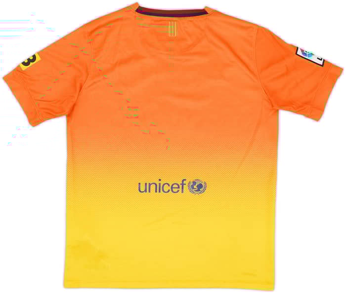 2012-13 Barcelona Camiseta Visitante - 8/10 - (XL.Boys)