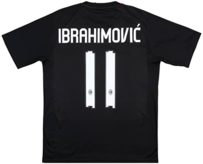 Camiseta básica de local del AC Milan 2010-11 Ibrahimovic #11 - 8/10 - (S)