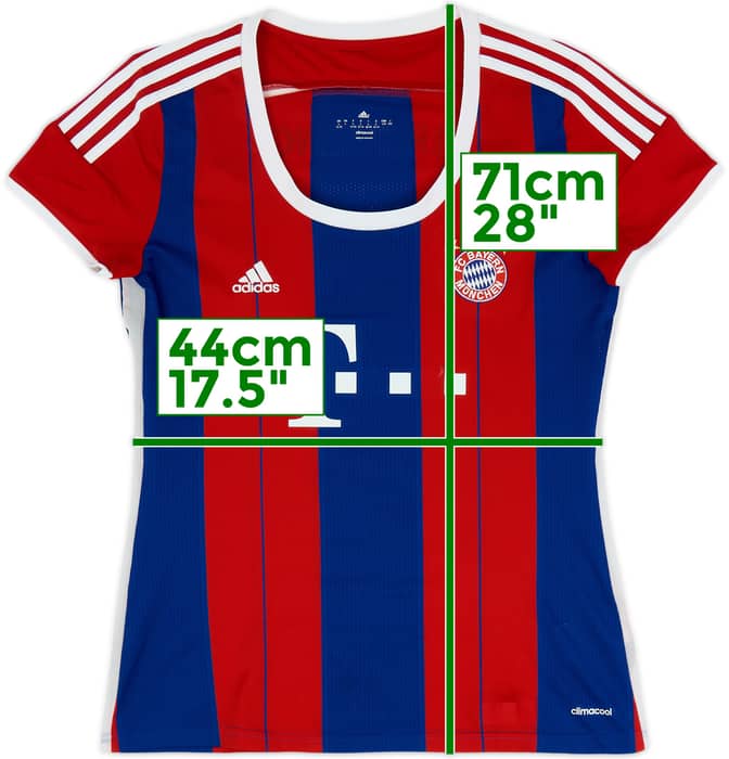 2014-15 Bayern Munich Home Shirt - 6/10 - (Women's L)