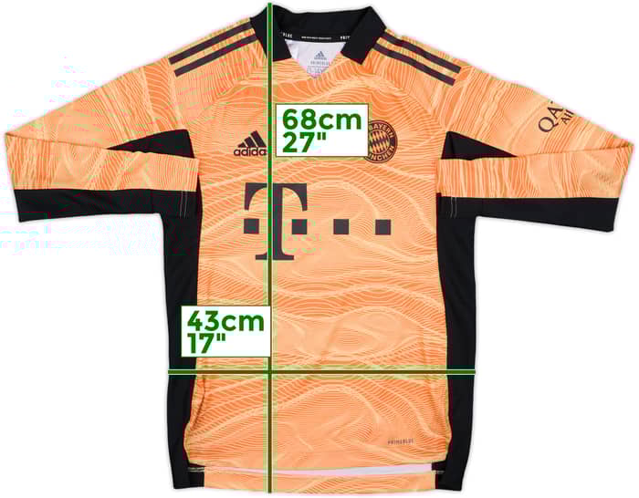 2021-22 Bayern Munich GK Shirt - 8/10 - (L.Boys)