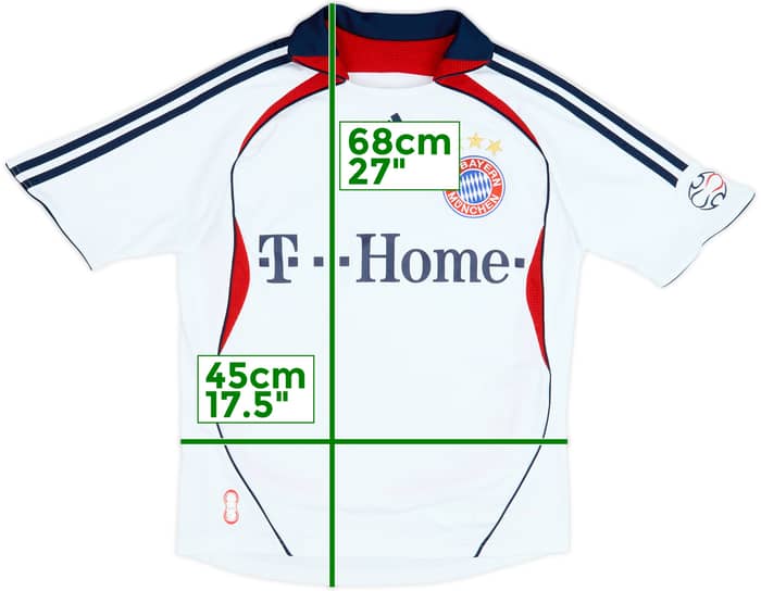 2006-07 Bayern Munich Away Shirt - 8/10 - (L.Boys)