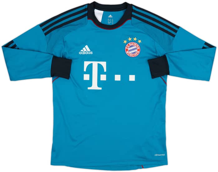 2013-14 Bayern Munich GK Shirt - 6/10 - (L.Boys)
