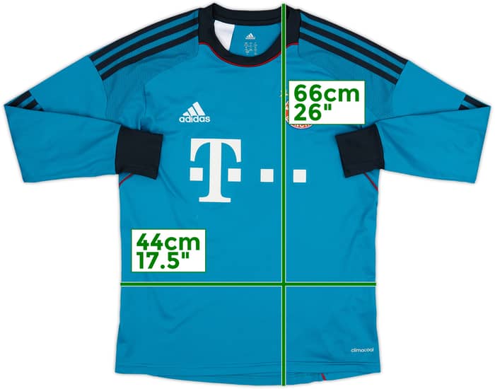 2013-14 Bayern Munich GK Shirt - 6/10 - (L.Boys)