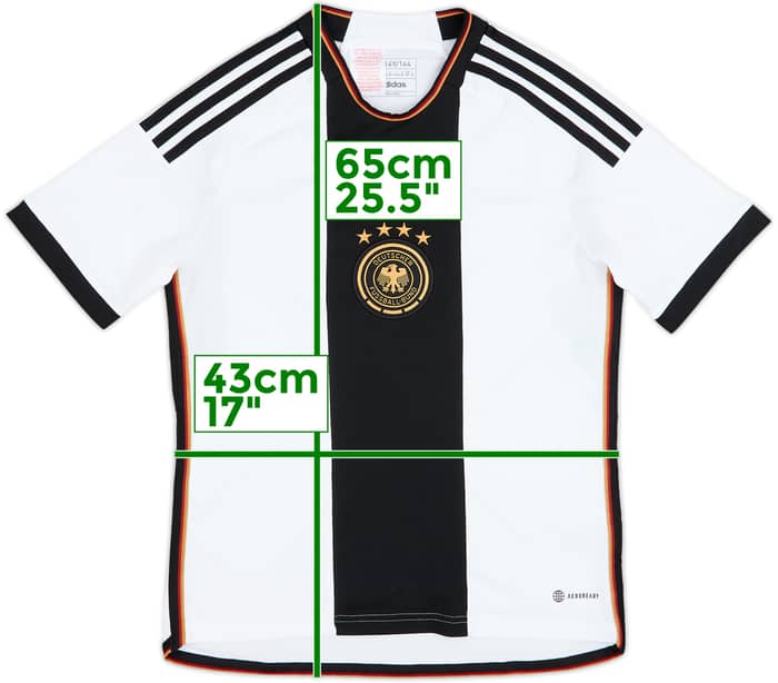 2022-23 Germany Home Shirt - 8/10 - (L.Boys)