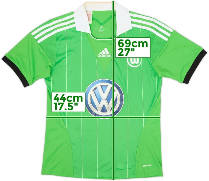 2013-14 Wolfsburg Home Shirt - 5/10 - (L.Boys)