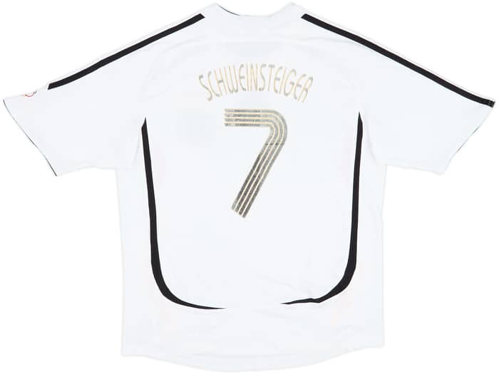 Camiseta de local de Alemania 2005-07 Schweinsteiger #7 - 4/10 - (Niños L.)