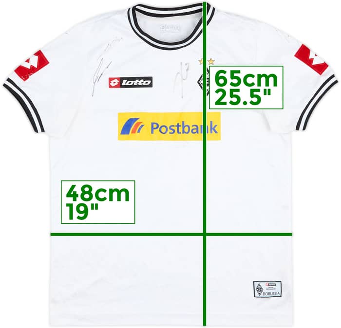 2010-11 Borussia Monchengladbach Signed Home Shirt - 6/10 - (XL.Boys)