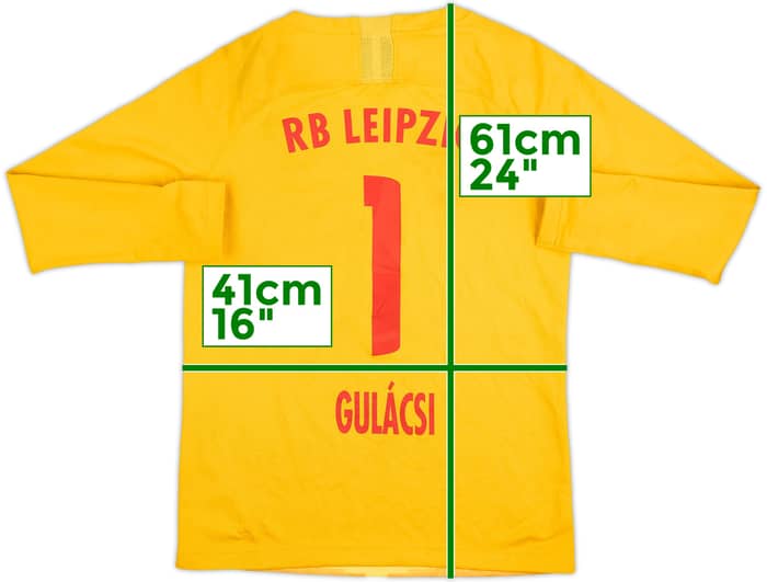 Camiseta de portero del RB Leipzig 2019-20 Gulacsi #1 - 6/10 - (Niños L)