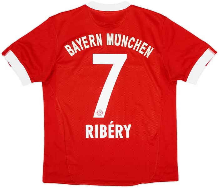 2009-10 Bayern Munich Home Shirt Ribery #7 - 6/10 - (XL.Boys)
