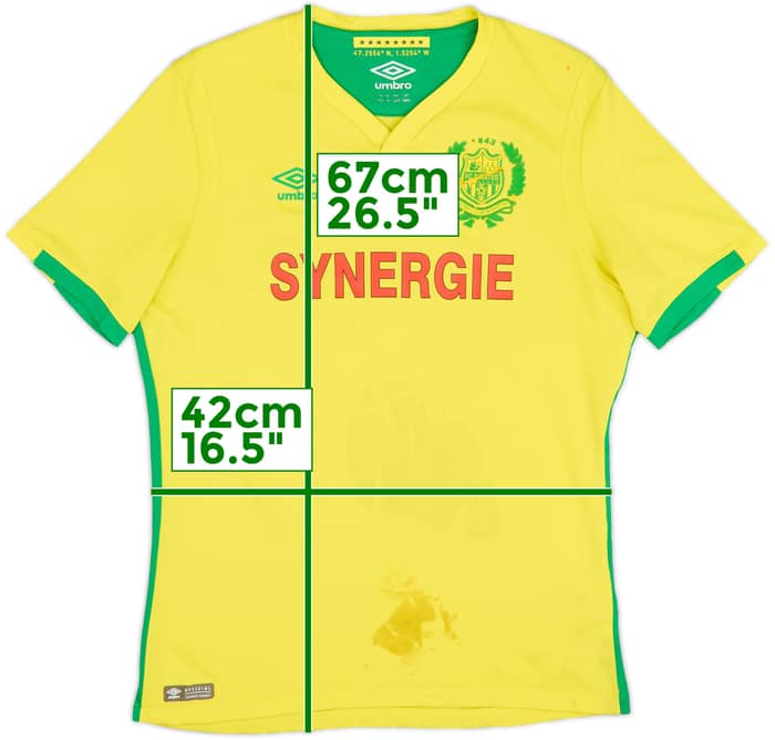 Camiseta de local del Nantes 2016-17 - 4/10 - (XL.Niños)