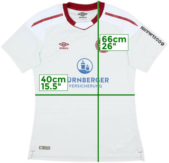 2017-18 Nurnberg Away Shirt - 8/10 - (Women's M)