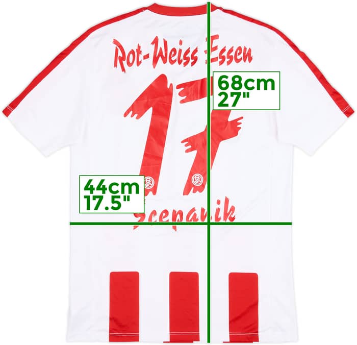 2018-19 Rot-Weiss Essen Away Shirt Scepanik #17 - 9/10 - (XS)