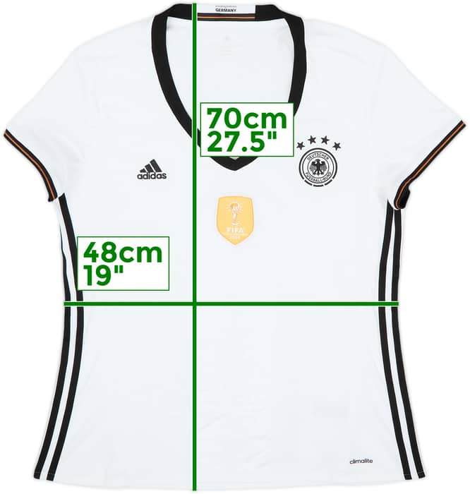 2015-16 Germany Home Shirt - 10/10 - (Women's XL)