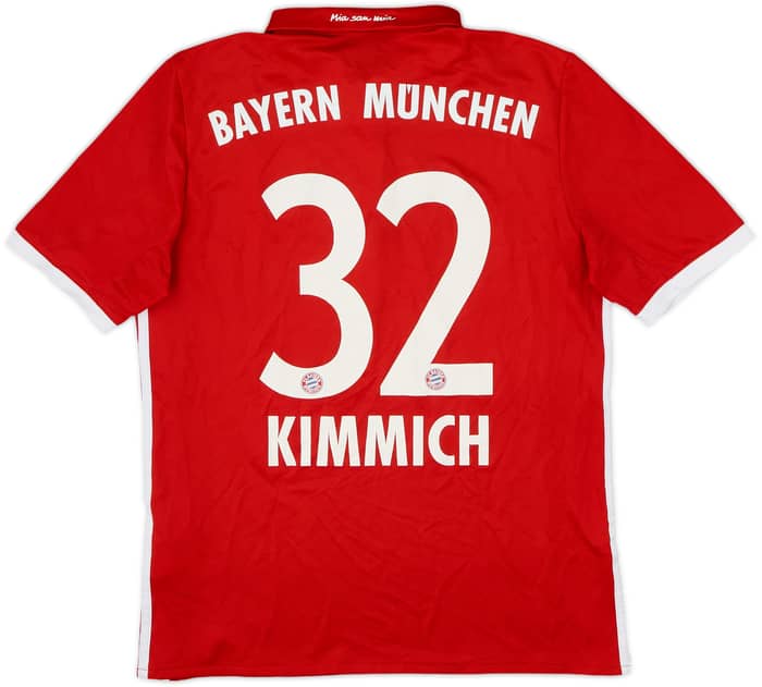 2016-17 Bayern Munich Home Shirt Kimmich #32 - 6/10 - (XL.Boys)