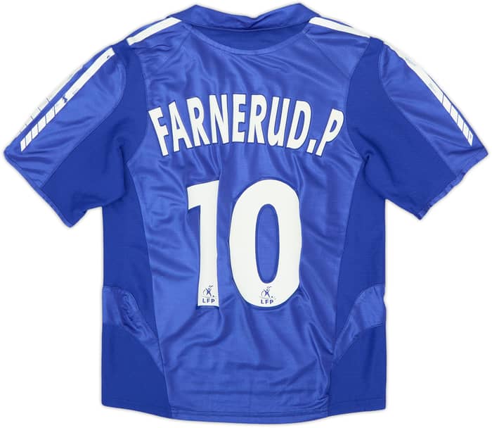 2005-06 Strasbourg Home Shirt Farnerud. P #10 - 5/10 - (M.Boys)