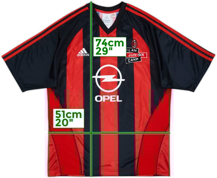 2005-06 AC Milan adidas Junior Camp Training Shirt - 10/10 - (S)