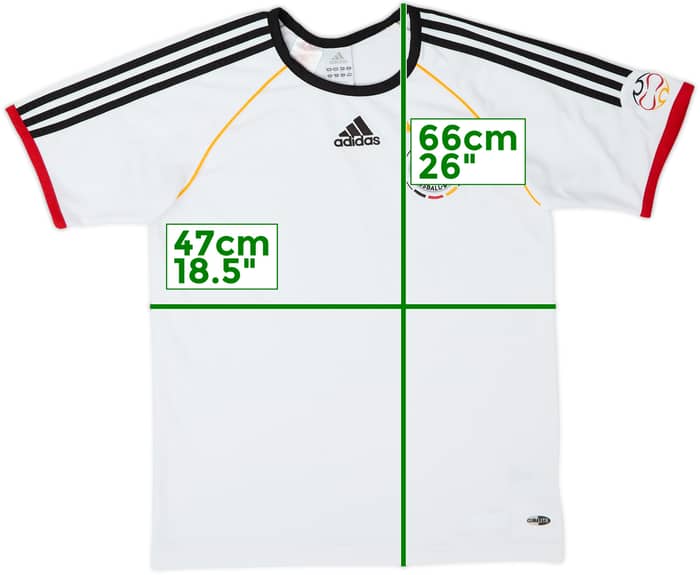 2005-07 Germany Basic Home Shirt - 8/10 - (XL.Boys)