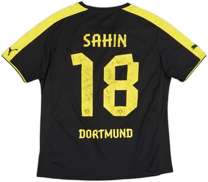 Camiseta de visitante del Borussia Dortmund 2013-14 Sahin #18 - 6/10 - (XL.Niños)