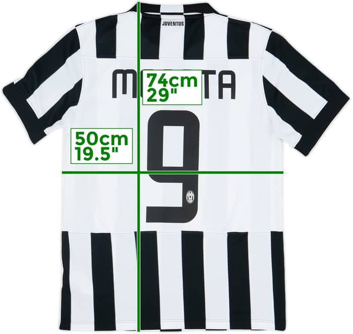 2014-15 Juventus Home Shirt Morata #9 - 8/10 - (M)