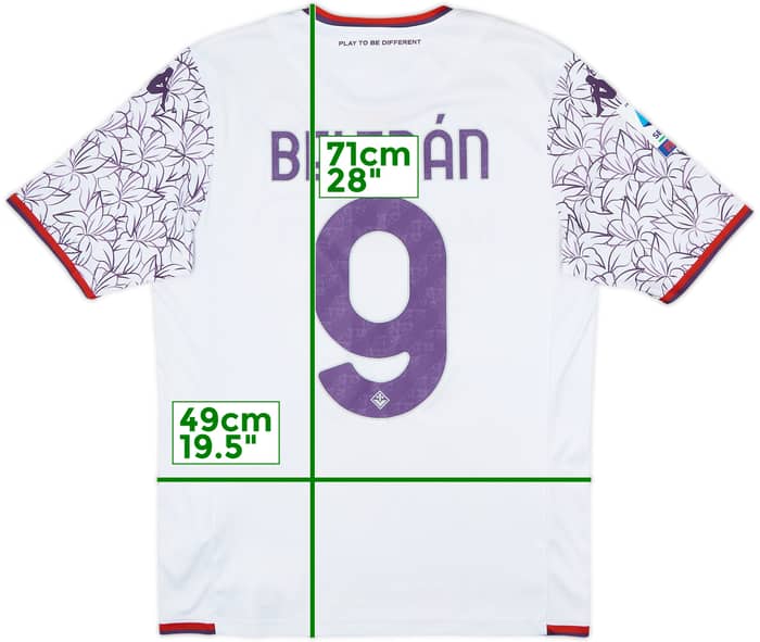 Camiseta de visitante de la Fiorentina 2023-24 Beltran #9 - 8/10 - (M)