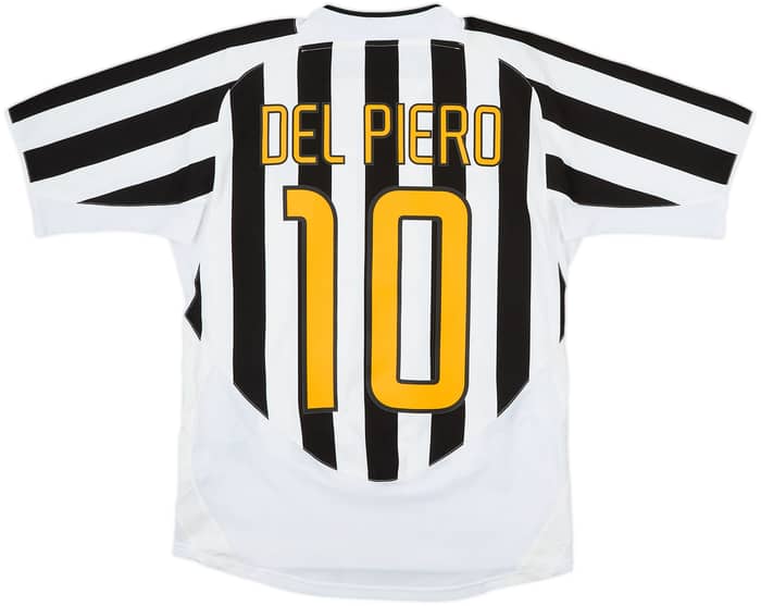 2003-04 Juventus Camiseta Local Del Piero #10 - 8/10 - (S)