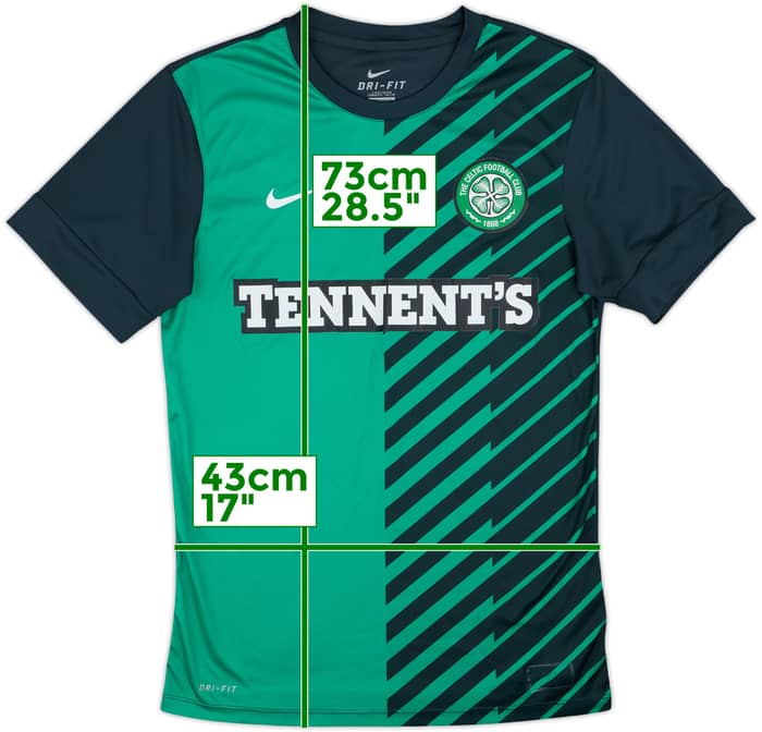 2012-13 Celtic Nike Training Shirt - 9/10 - (S)