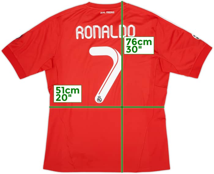 2011-12 Real Madrid Third CL Shirt Ronaldo #7 - 5/10 - (L)