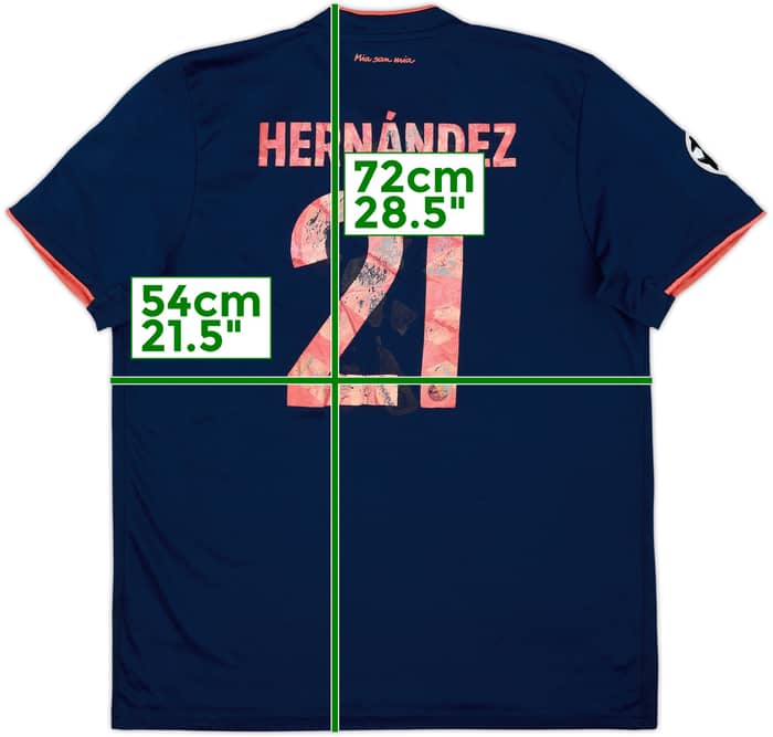2019-20 Bayern Munich Third Shirt Hernandez #21 - 4/10 - (L)