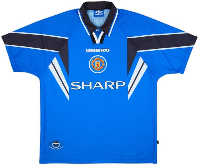 1996-98 Manchester United Tercera Camiseta Cantona #7 - 8/10 - (XL)