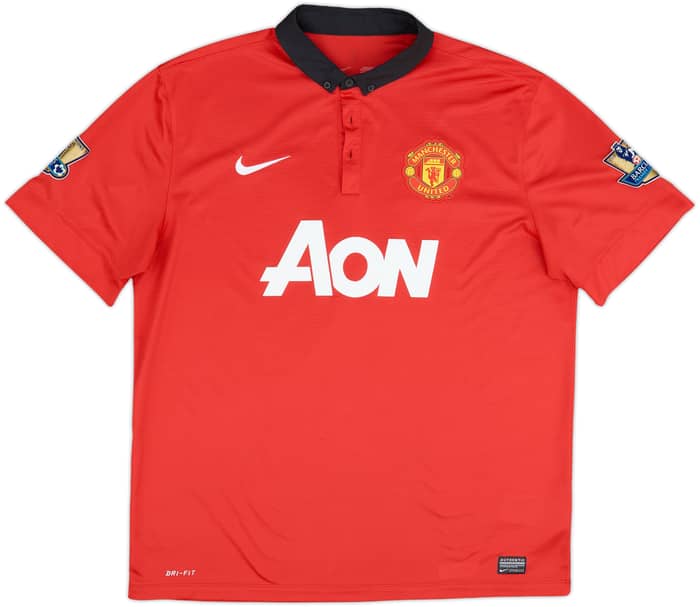 2013-14 Manchester United Home Shirt V.Persie #20 - 5/10 - (XL)