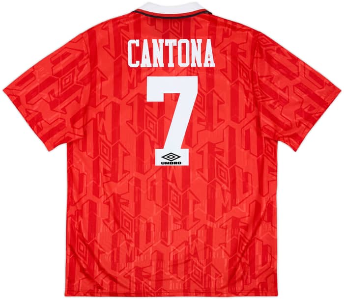 1992-94 Manchester United Camiseta de local Cantona #7 - 9/10 - (XL)