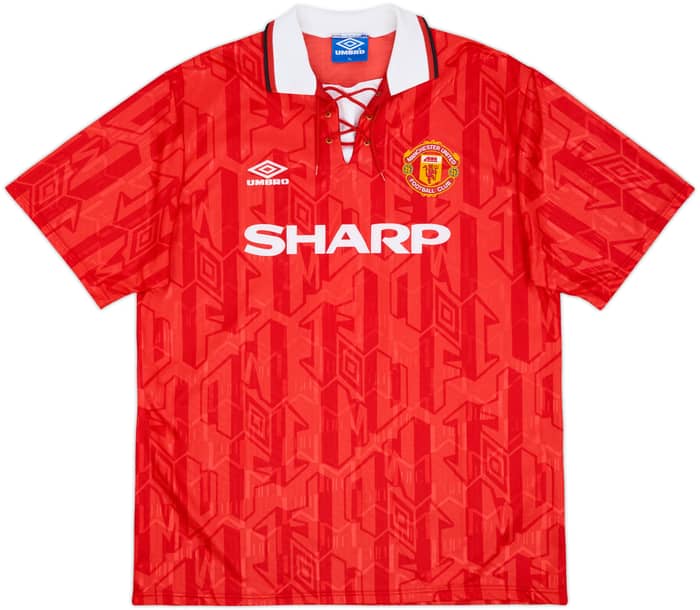 1992-94 Manchester United Camiseta de local Cantona #7 - 9/10 - (XL)