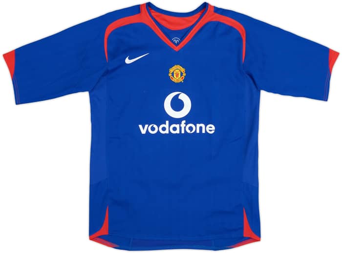 2005-06 Manchester United Visitante Camiseta Ronaldo #7 - 8/10 - (XL.Boys)