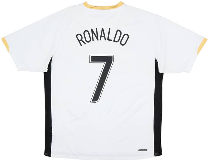 2006-08 Manchester United Camiseta Visitante Ronaldo #7 - 6/10 - (XL)